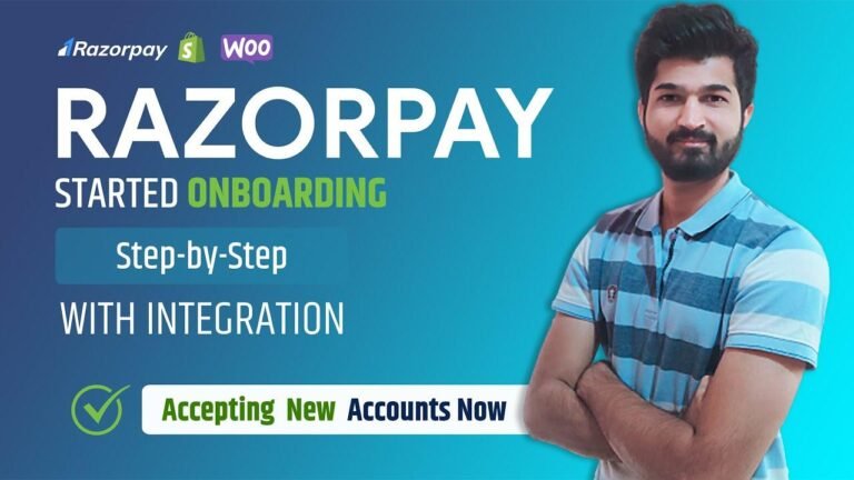 Sign up for a Razorpay account in 2024 for seamless integration with Shopify and Woocommerce. #razorpay #shopify #woocommerce