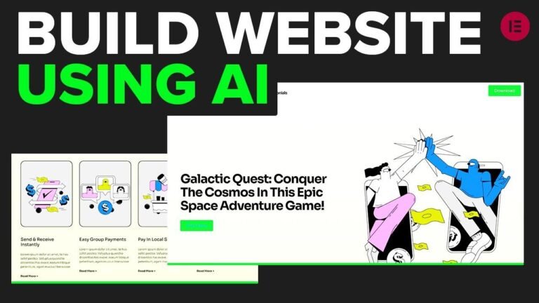 “Effortlessly Create a Website with Elementor Hosting and AI – Easy WordPress Tutorial for 2024”