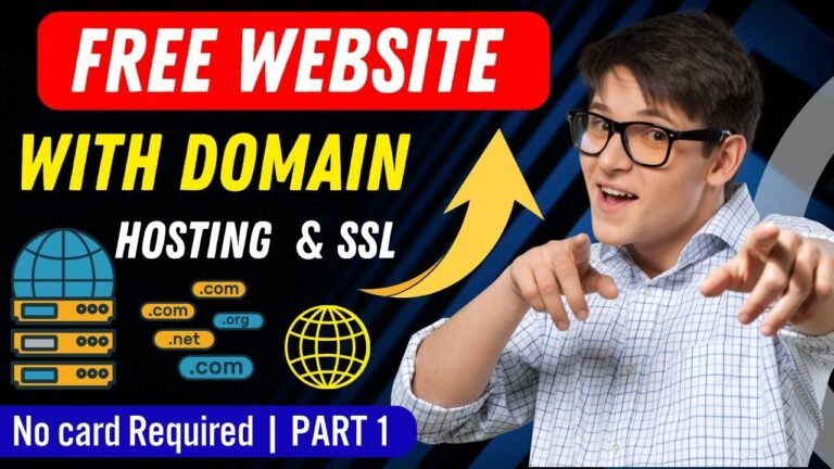 Get a free premium domain for your blog and hosting. No cost for a .com domain name!