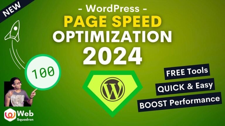 Boosting WordPress Page Speed Optimization in 2024 – With and Without Elementor – Free Tools for Faster Sites