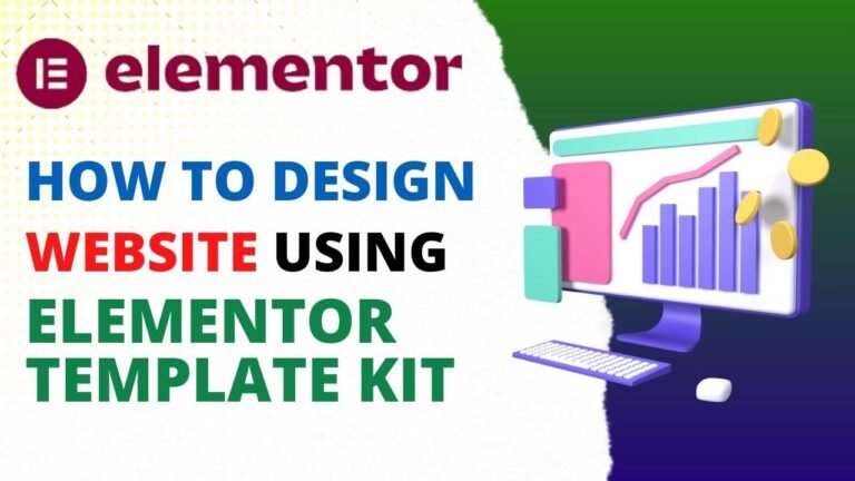 Learn how to make a website with the Elementor Template Kit in this friendly and easy-to-read Elementor Template Tutorial.