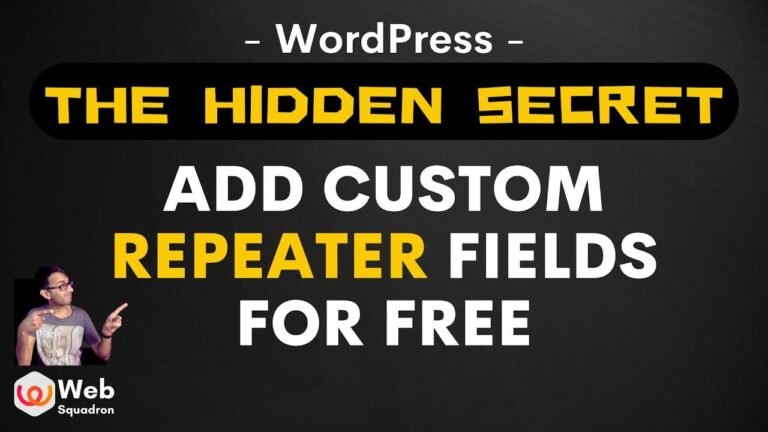 “Enhance your posts with free custom fields and repeater fields in this easy-to-follow WordPress tutorial for the Elementor Loop Grid.”