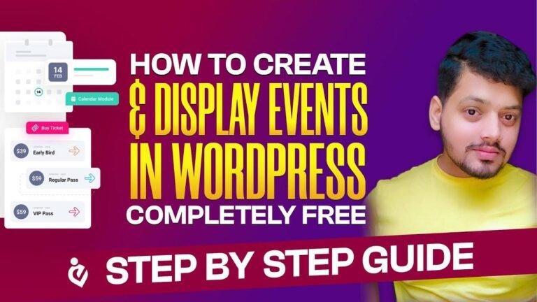 “Learn how to use the Eventin plugin in WordPress to add event booking functionality with our friendly step-by-step tutorial.”