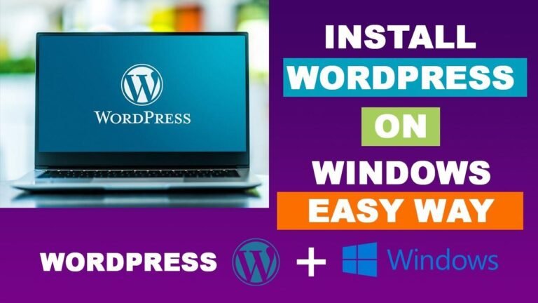 Here’s a simple guide on installing WordPress on your computer.