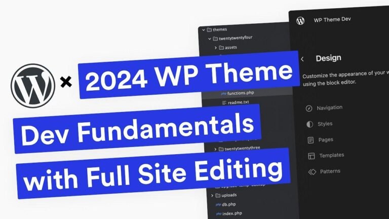 My thoughts on the TwentyTwentyFour theme for WordPress development with complete site editing.