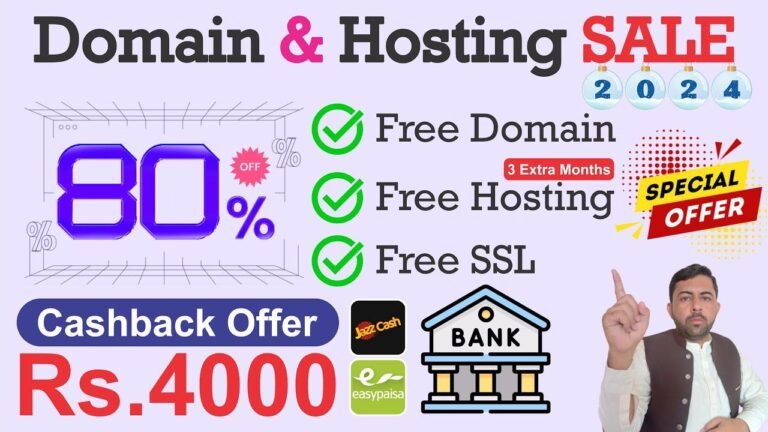 Purchase hosting from Hostinger now and enjoy an 80% discount || Affordable hosting options available in 2024.