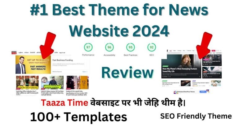 Top News Website Theme for 2024 | Best WordPress Theme | Top Pick for WordPress News Site