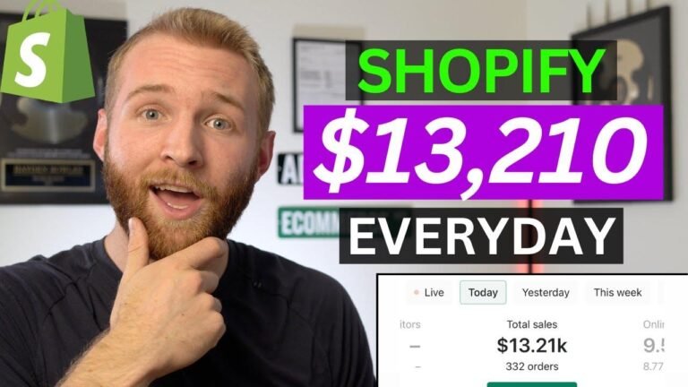 Learn how to earn $13,210 daily through TikTok Shop with this dropshipping tutorial.