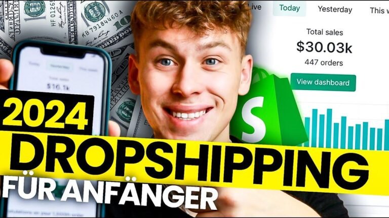 “Get started with Shopify Dropshipping in 2024 (Step-by-Step Guide for Beginners)”