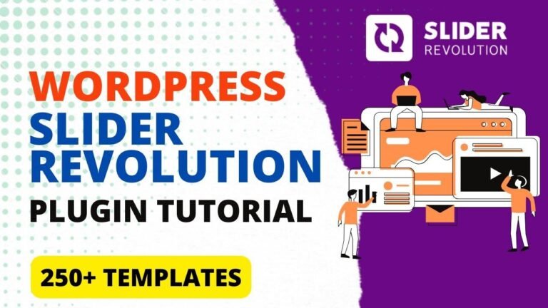How to make a slider in WordPress with the Slider Revolution Plugin – A Friendly Tutorial