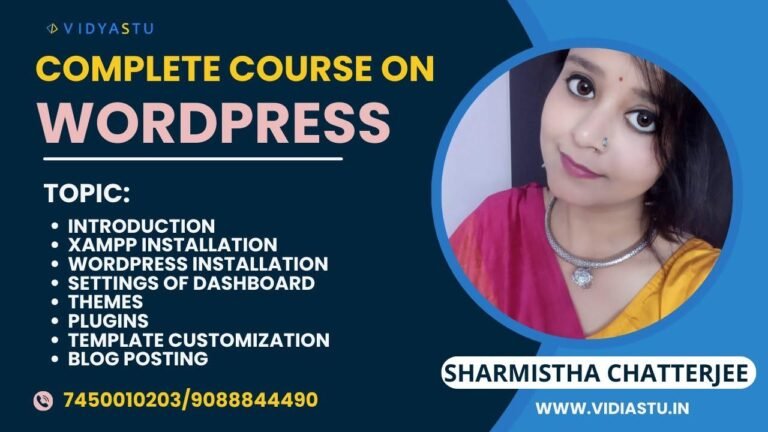 Learn all about WordPress in Bengali, with the link to the second class available in the description box.