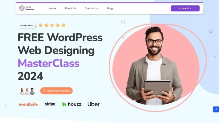 How to Create a WordPress Website for FREE in 2024 – MasterClass in WordPress Design with Elementor & Royal
