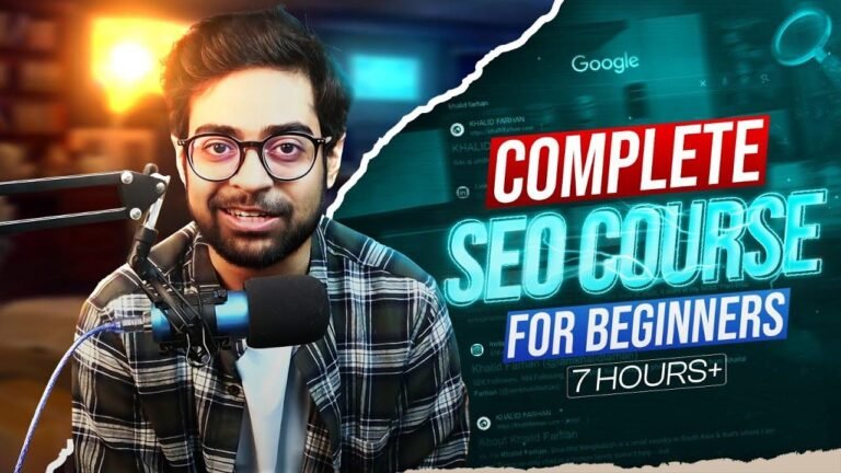 Complete SEO Course in Bangla for Beginners by Khalid Farhan | Learn SEO in Bengali Language | SEO Full Course