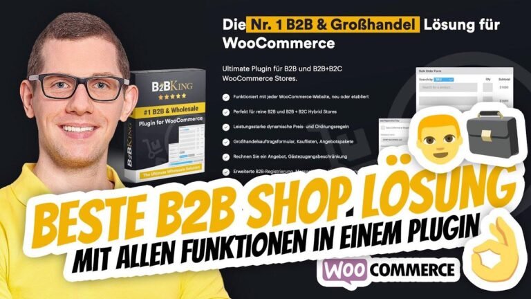 The best WooCommerce B2B shop with B2B King 👨‍💼 📊 Everything in one plugin 👌 B2B & B2C without limits.