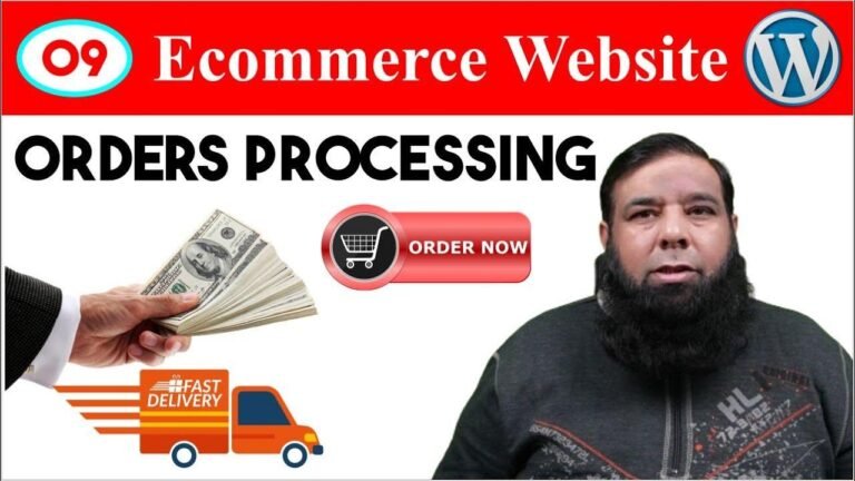 Shahid Naeem 09 helps with order processing on Woocommerce WordPress for your ecommerce website.