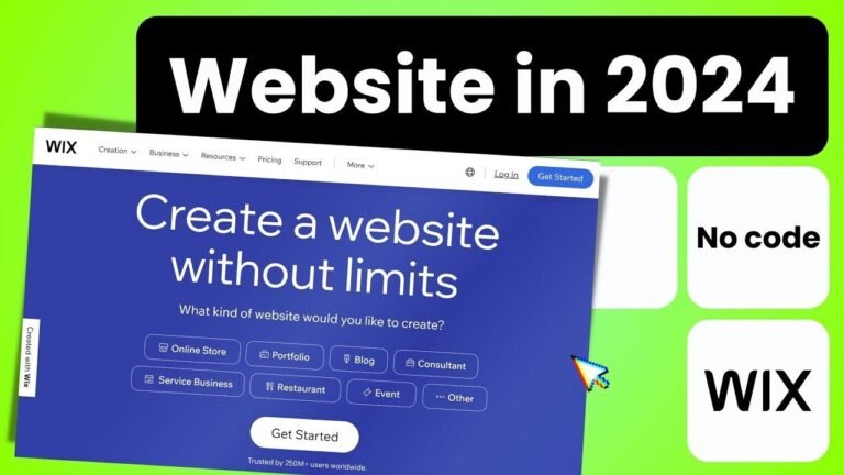 How to Make Your Website in 2024 | Wix Tutorial