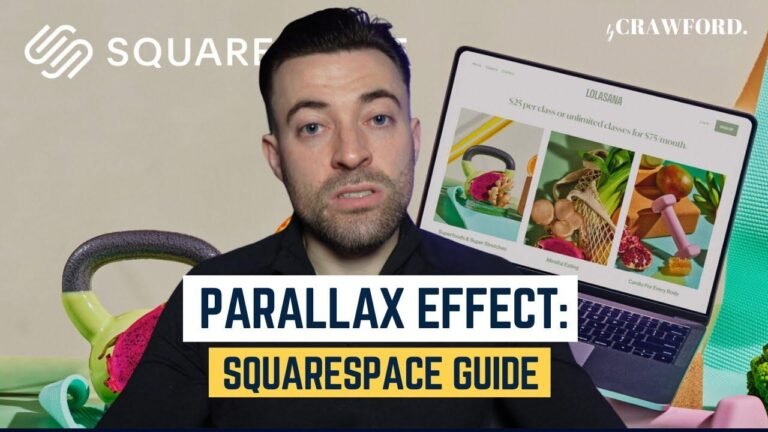 Easy way to Add Parallax Effect to Background Images on Squarespace 7.1 without Coding