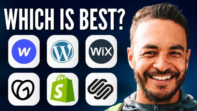 Compare the BEST Website Builders for 2023 for FREE: GoDaddy, Squarespace, Webflow, Wix, Shopify, and WordPress.