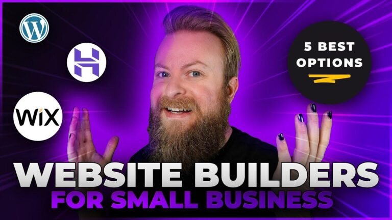 Top 5 Website Builders for Small Businesses in 2024
