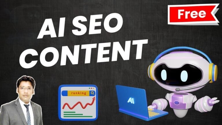 “Utilize AI Tools for SEO-Friendly Content Writing | Free AI Assistance for Writing SEO-Optimized Articles | Hindi 2024”