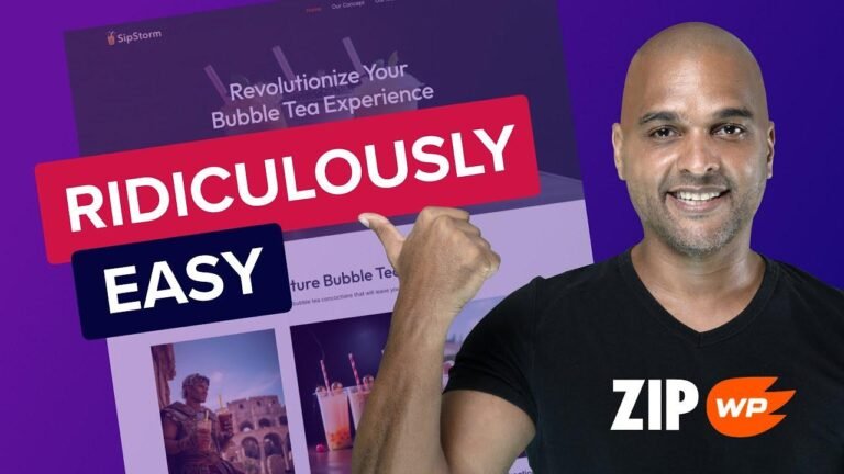 “Discover the simplicity of WordPress AI Builder ZipWP – What makes it so unbelievably user-friendly?”
