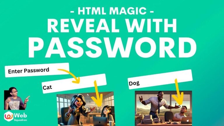 Unlock Hidden Content with Passwords – Easy-to-Follow HTML and WordPress Guide