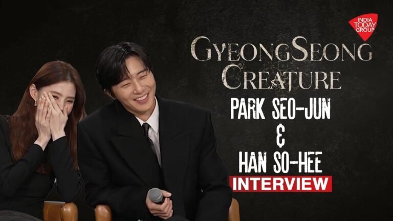 Interview with Park Seo-jun and Han So-hee for Gyeongseong Creature | India Today | Romantic Drama