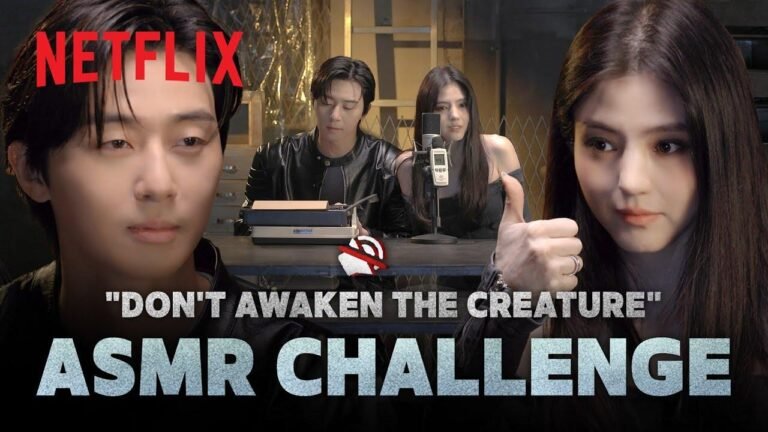 Park Seo-jun and Han So-hee engage in a captivating ASMR interview on Gyeongseong Creature for Netflix. Watch with English subtitles!
