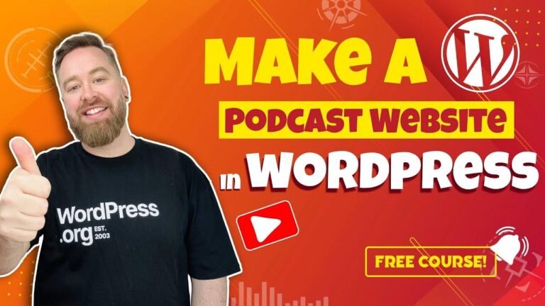 Build your Elementor-hosted WordPress podcast site in 2024.