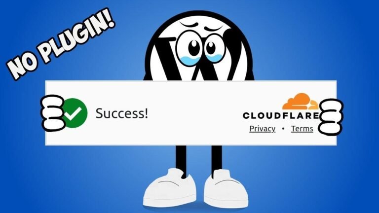 How to Add Cloudflare Turnstile CAPTCHA to WordPress without Using Plugins