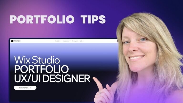 9 Tips for a Professional Portfolio on Wix Studio | UX and UI Designer’s Guide