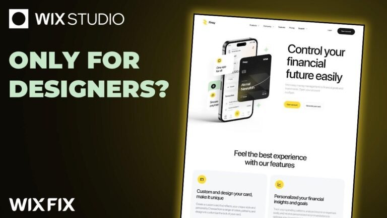 “Is Wix Studio Accessible for Non-Designers? Exploring Wix’s User-Friendly Features and Functions”
