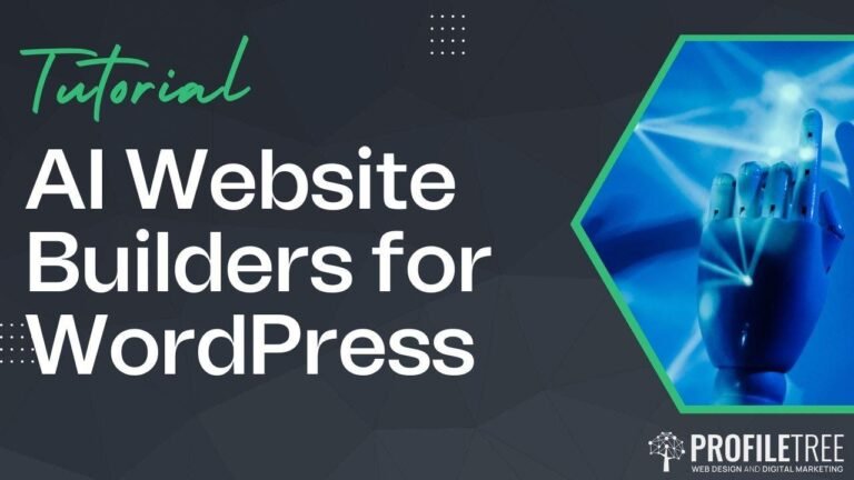 List of AI-powered website builders for WordPress: Divi AI, Elementor AI, Hosting AI, TenWeb AI, and Website Builder.