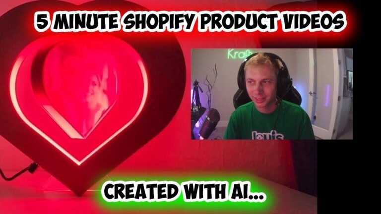 🔥Produce AI-generated product videos for Shopify Dropshipping in less than 10 minutes, perfect for Facebook ads and beyond!