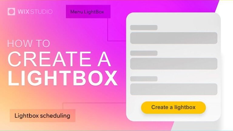 Craft engaging popups and master lightboxes in Wix Studio with this easy tutorial.