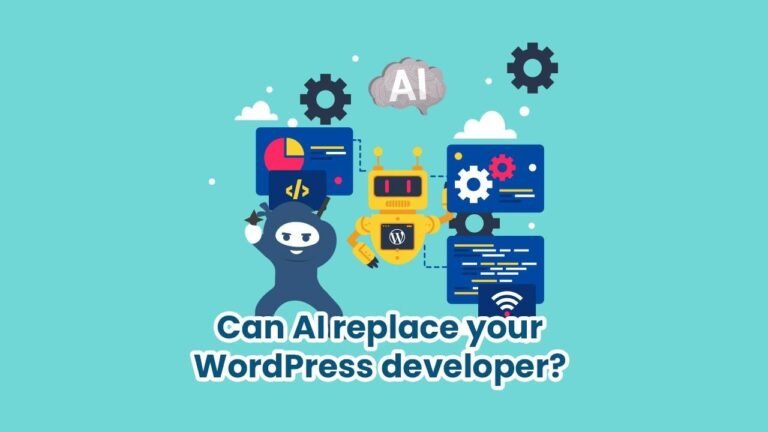 Is it possible for AI to take over the role of a WordPress developer?