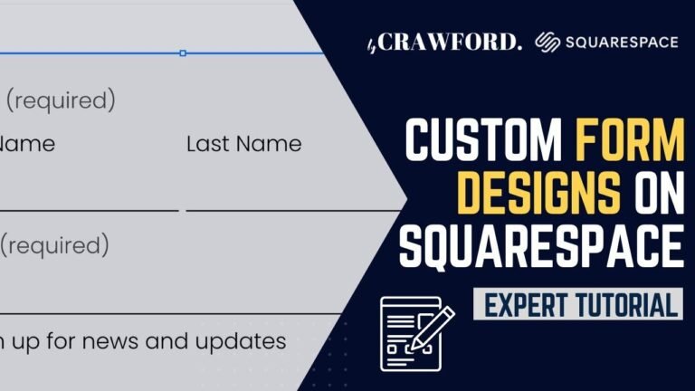 Discover the latest Squarespace upgrade: Custom Form Designs. This ultimate guide walks you through all the details.