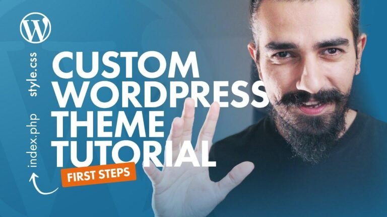 Get started with building a custom WordPress theme: A step-by-step tutorial for beginners.