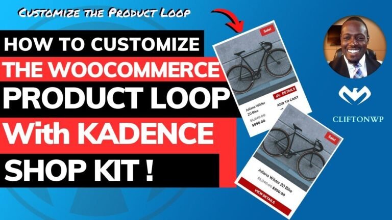 [Brand New Guide] Learn How to Personalize the WooCommerce Product Loop Using Kadence Shop Kit