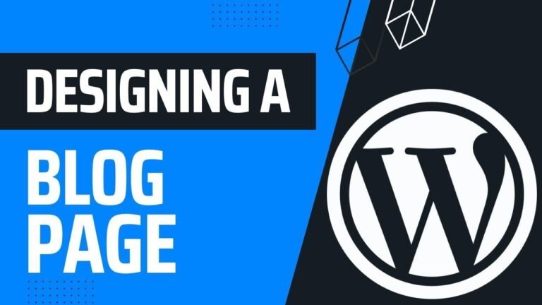 How to Create a Blog Page in WordPress using Kadence | WordPress Mastery Series Part 61