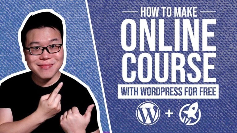 Learn how to create a free online course using WordPress with this full LifterLMS tutorial.