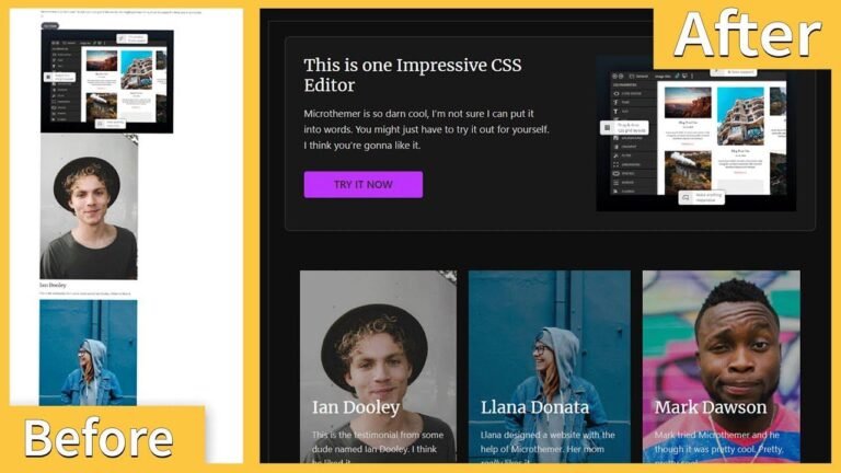 Learn how to use MicroThemer, a WordPress plugin that helps you generate CSS automatically. This tutorial will show you how to let the plugin do the work for you. Start simplifying your CSS writing process today!
