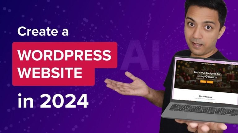 “How to Build a WordPress Site in 2024 (with AI as Your Sidekick)”