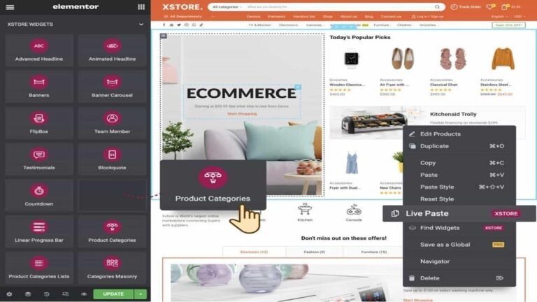 Tutorial: Creating an e-commerce site with the XStore Theme|Free.