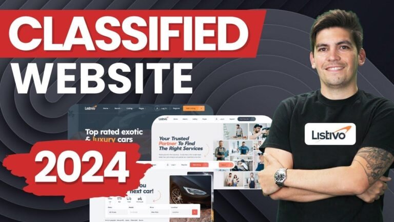 How to Build a Contemporary Classified Ad Site Using WordPress – 2024 (Similar to Craigslist or Bizbuysell)