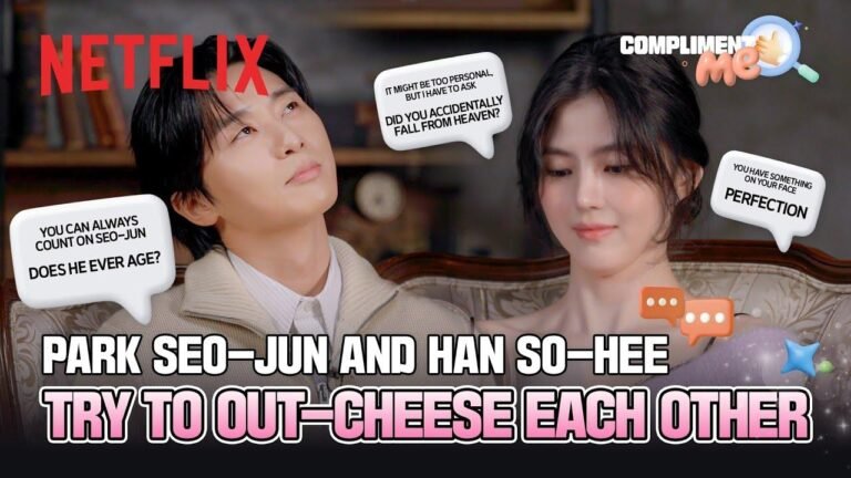 Park Seo-jun and Han So-hee feel surprised by fans’ compliments while reading them. It happened on Gyeongseong Creature, a show on Netflix.