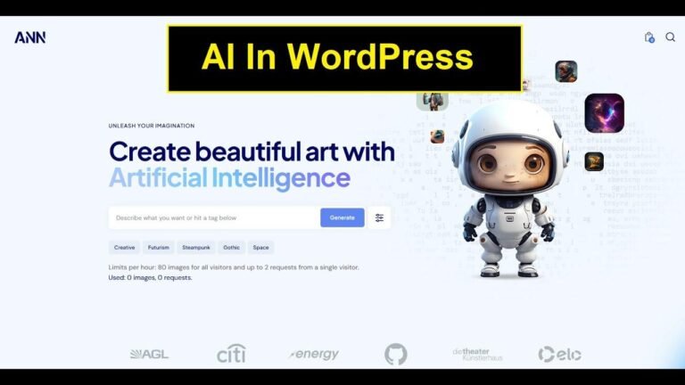 An Overview of Artificial Intelligence Features in WordPress Themes (including ANN, Qwery, Prisma)