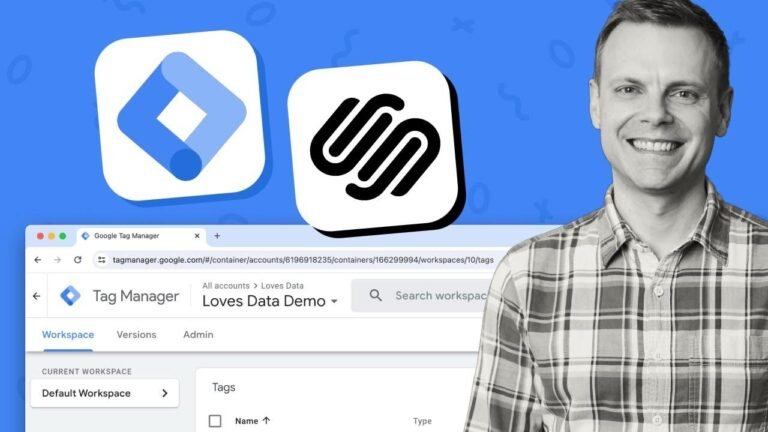 How to easily integrate Google Tag Manager into your Squarespace website for better tracking and management of your site’s analytics.