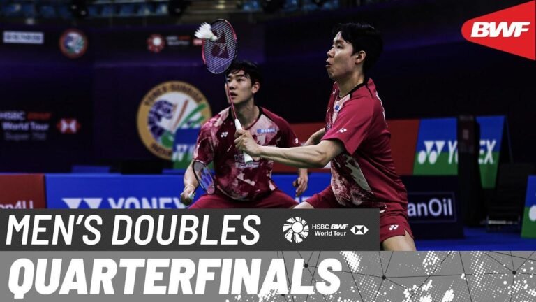 YONEX SUNRISE India Open 2024 | Kang/Seo from Korea [3] takes on Alfian/Ardianto from Indonesia [6] in the quarterfinals.