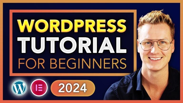 Creating a WordPress Website in 2024 | Step-by-Step Guide on Using WordPress